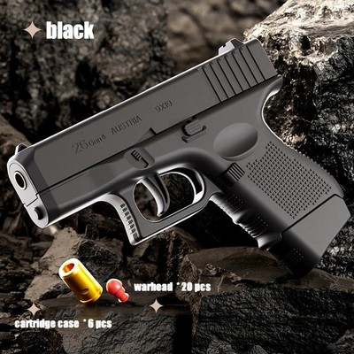 G26 Toy Gun Shell Ejecting Soft Bullet Blaster Educational Kids Toy