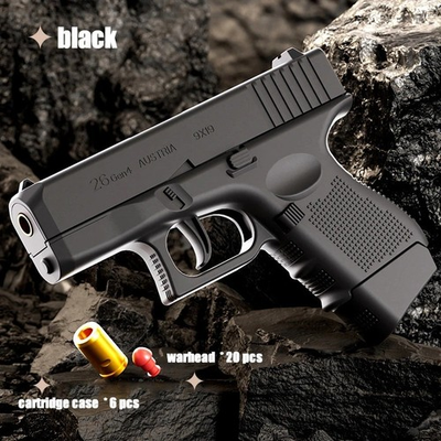 #ad G26 Toy Gun Shell Ejecting Soft Bullet Blaster Educational Kids Toy $21.99