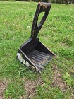Cranberry Berry Picker Scoop Harvester Rake With Handpainted Flowers Vintage — photo 1