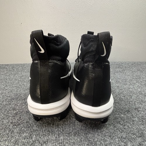 Nike Men's US 14 Alpha Huarache NXT MCS DJ6519-010 Baseball Cleats Black/White - Picture 10 of 19