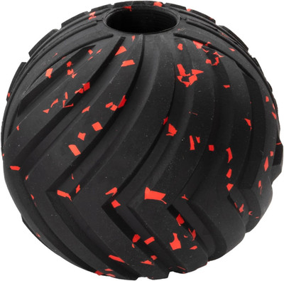 Chew King Supreme Durable Rubber Dog Ball for Aggressive Chewers, Treat-Dispensi