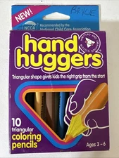 Rare 9 Pack Pencils Vintage Empire Berol Hand Huggers Triangular