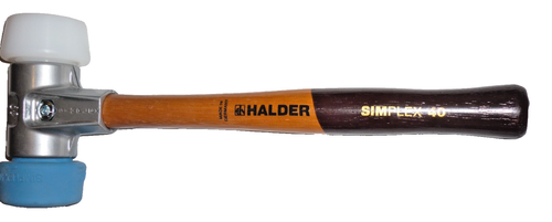 14.5 Oz. Simplex 40 Mallet With Rubber Soft Face 40L Halder Germany | eBay