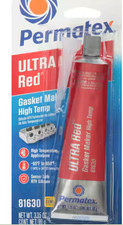 3 oz. High-Temp Red RTV Silicone Gasket Maker