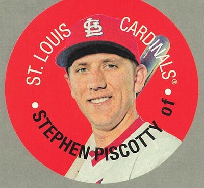 STEPHEN PISCOTTY 2016 TOPPS HERITAGE DISC 67TDC-SP