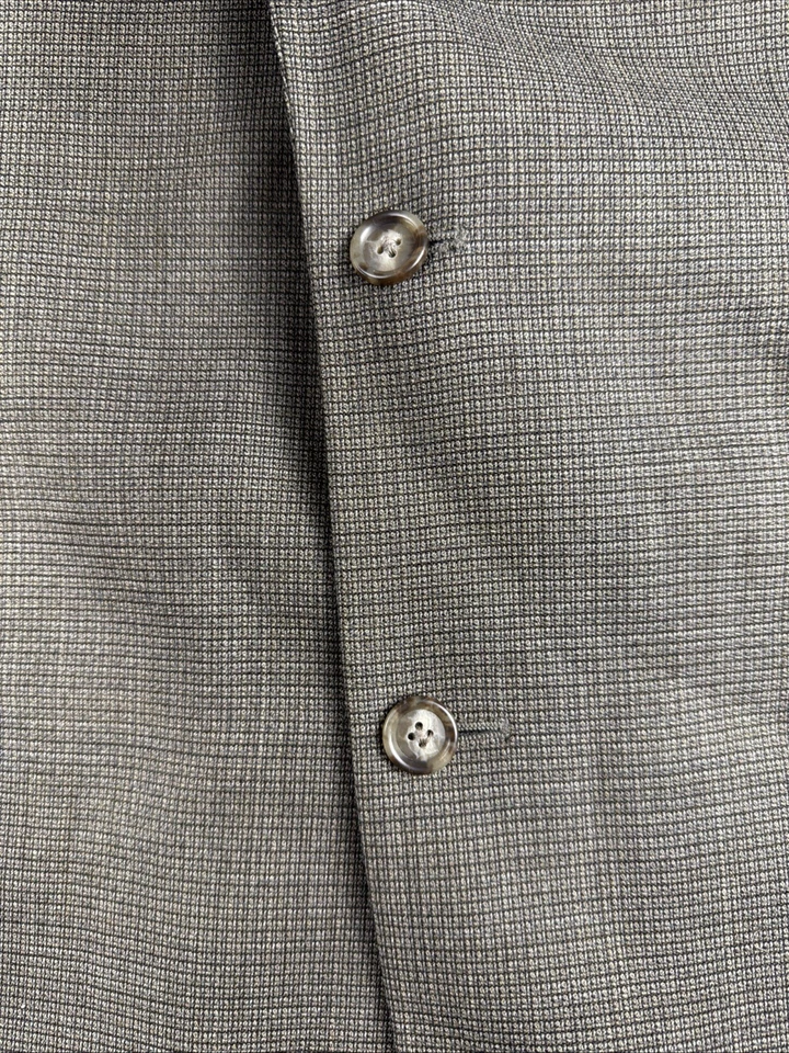 Jos A Bank Men’s 42L 100% Wool Houndstooth Blazer Sport Coat Jacket Gordon - Image 4 of 4