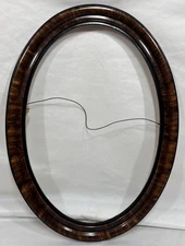 Antique Vintage Victorian Painted Tortoise Finish Wood Frame Fits 19.75"x13.5" A