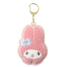 Marimocraft Sanriocharacters Fluffy Patch Sagara Keychain my melody