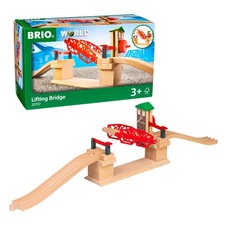 Brio Lifting Bridge 33757, For Ages 3 And Up. Toy, Wooden Toy, Wooden Rail Set 