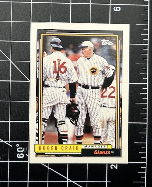 1992 Topps #109 Roger Craig