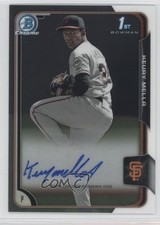 2015 Bowman Chrome Prospects Auto Keury Mella #BCAP-KM Auto 3d5
