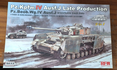 1:35 Ryefield Model 5033 Pz.Kpfw.IV Ausf.J  selten