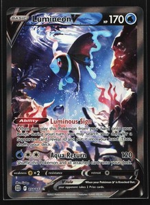 Lumineon V (Alternate Full Art) 156/172 Brilliant Stars