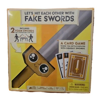Let's Hit Each Other With Fake Swords by Exploding Kittens - 3-6 Players Age 7+