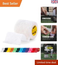 White Cohesive Bandage Tape - 5cm x 4.5m for Sports & Veterinary Care 5.55 per metre