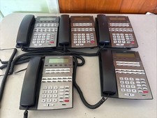 5 NEC DSX 22B Untested Parts Display Tel BK Phone LCD 1090020 Black DX7NA-22BTXH