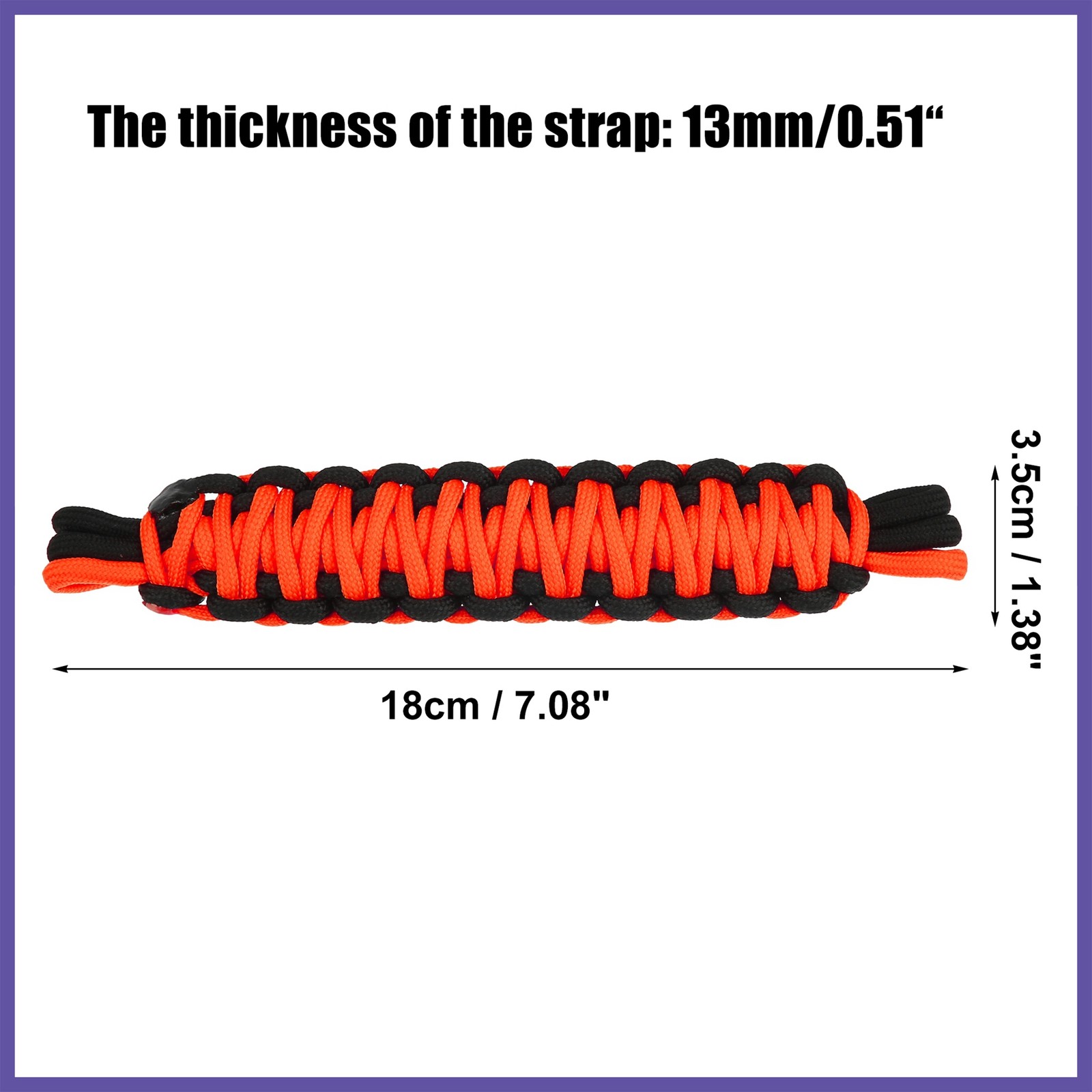 2 Pcs Nylon Door Limiting Check Strap for Wrangler TJ JL 87-21 Black &Orange New