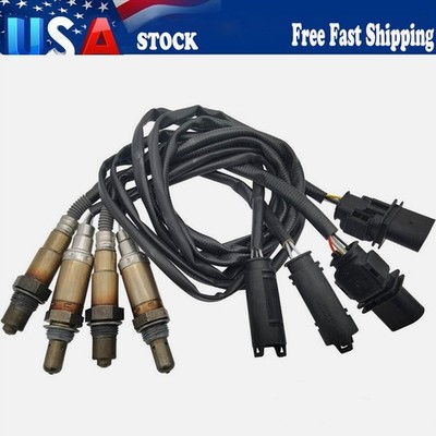4X Oxygen Sensor Front Rear For BMW 330Ci 325Ci 525i 530i X3 234-5107 234-4683
