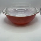 Vintage Pyrex Pink Flamingo 024 - 2 Quart Handled Casserole Dish With  Lid 1950s