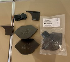 Biohort Verschlusskappen dunkel grau metallic – Kleinteile-Set