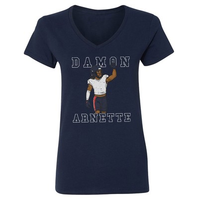 Damon Arnette Inspired Design - Houston Fans Ladies' V-Neck Tshirt