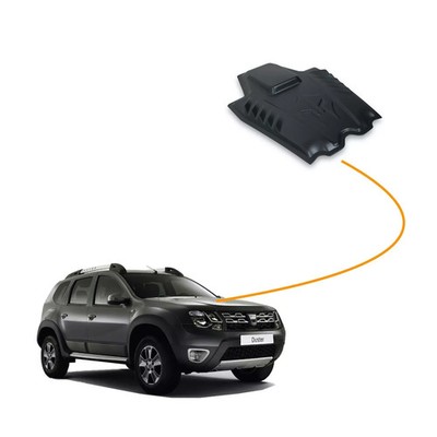 For Dacia Duster 2010-2017 UP ABS Scoop Hood Deflector Guard Bonnet Protector