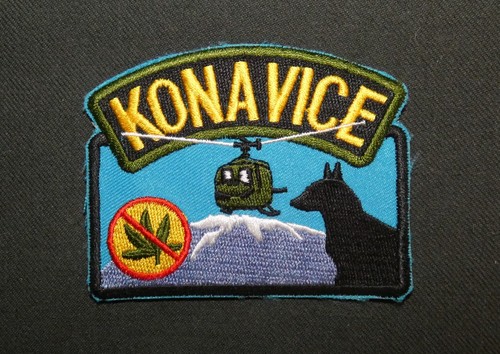 Vintage Kailua-Kona Police Department Vice Unit Patch (Hawaii)