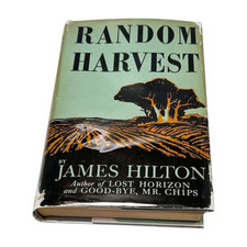 James Hilton Random Harvest Book 1943 HC DJ