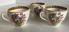 Washington Pottery 3 x Indian Tree Demitasse / Espresso cups. English Ironstone