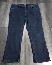 The Perfect Jean NYC Athletic Fit 42x30 Blue Stretch Preppy City Pants Everyday