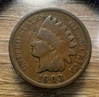 1903 Indian Head Cent - Actual Coin Shown - Free Shipping & Tracking INV#31