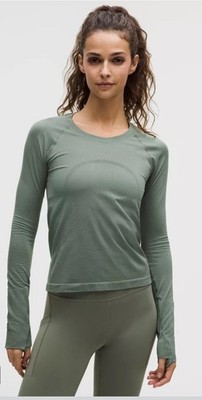 lululemon Swiftly Tech Longsleeve Shirt 2.0 *Race.  LW3HHIS Größe US 6 UK 10.