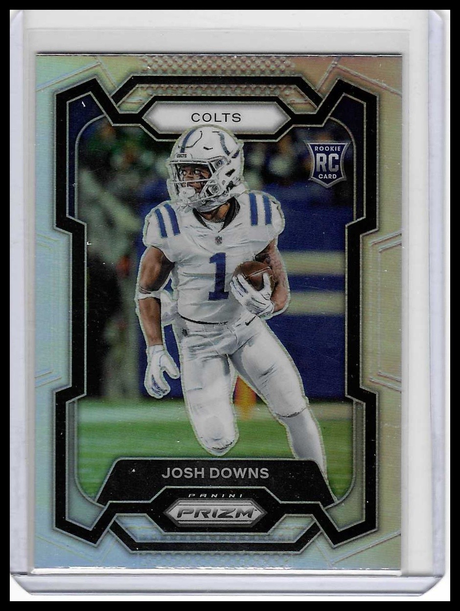 2023 Panini Prizm #345 Josh Downs Silver