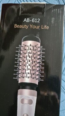 Hair Dryer Brush Set 2in1, White Gold, Elektrische Bürste