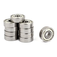 20 Pcs 625Z Carbon Steel One Row Sealed Deep Groove Ball Bearings 16mmx5mmx5mm