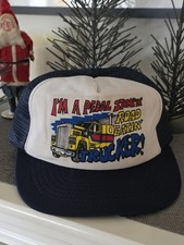    Vintage 1980s Humorous snapback Trucker Hat