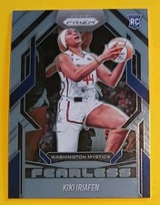 2025 Panini Prizm WNBA - Fearless Kiki Iriafen #8 (RC)
