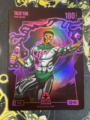 Bo Jackson Battle Arena Alpha Taze’Em Hex Battlefoil Tatum BF-31 READ DESC 🔥🔥