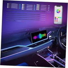 Car-Ambient-Lighting-Kit,RGB 18 in 1 256 LED with Wireless APP DIY Modes