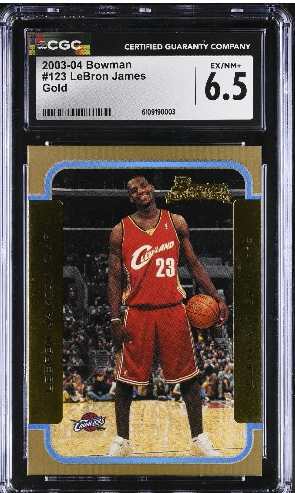 LeBron James Professional Sports Authenticator (PSA) Basketball