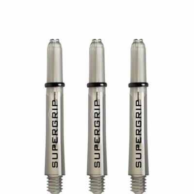 Harrows Supergrip Nylon Dartschäfte | Auswahl Short | Smokey