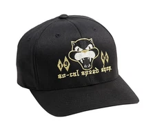 Men's So-Cal Speed Shop Black Vicious Cat Fitted Hat Flex Fit SSM6004HC-10 L/XL