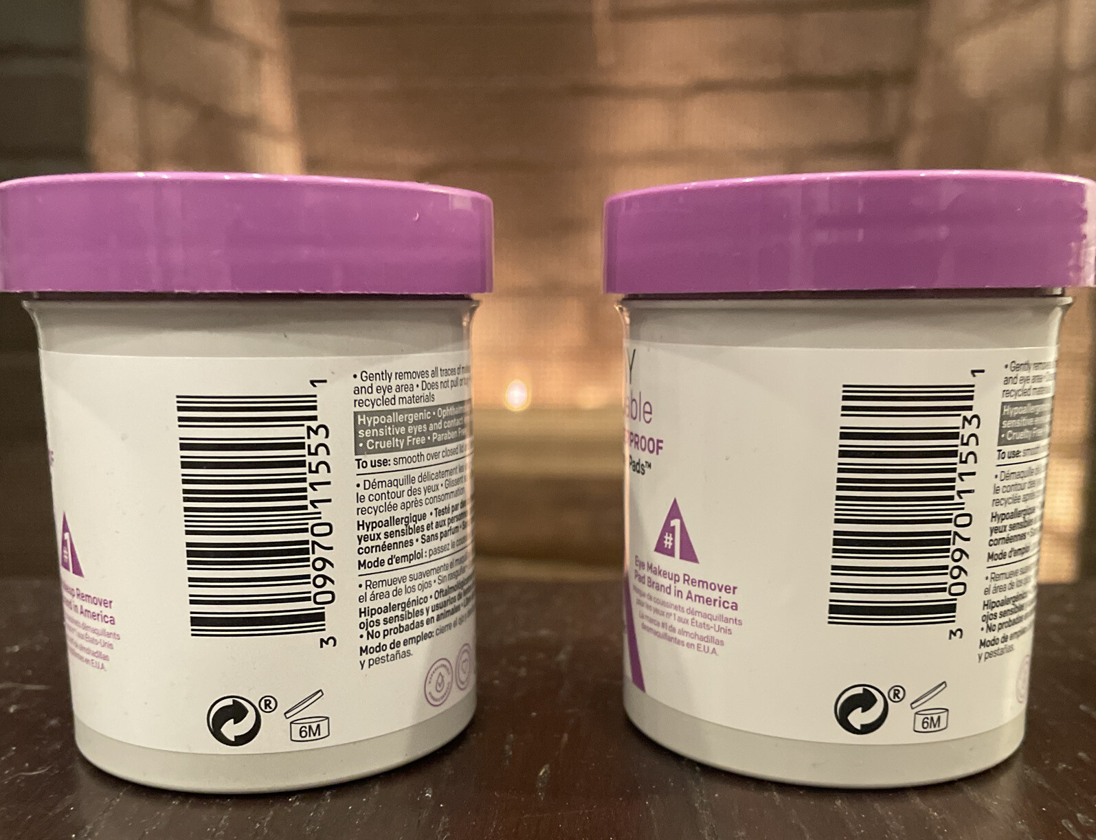 Almay Eye Makeup Remover Pads 80 CT Biodegradable Longwear & Waterproof