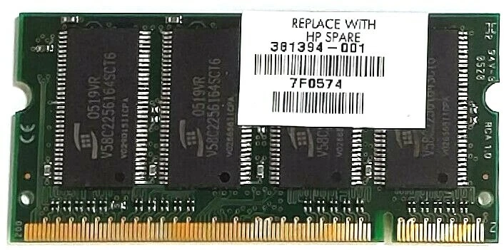 ProMOS PC2700 (333Hz) - DDR Memory RAM - 256MB - 200 PIN - V826632B24SCTG - Image 4 of 4