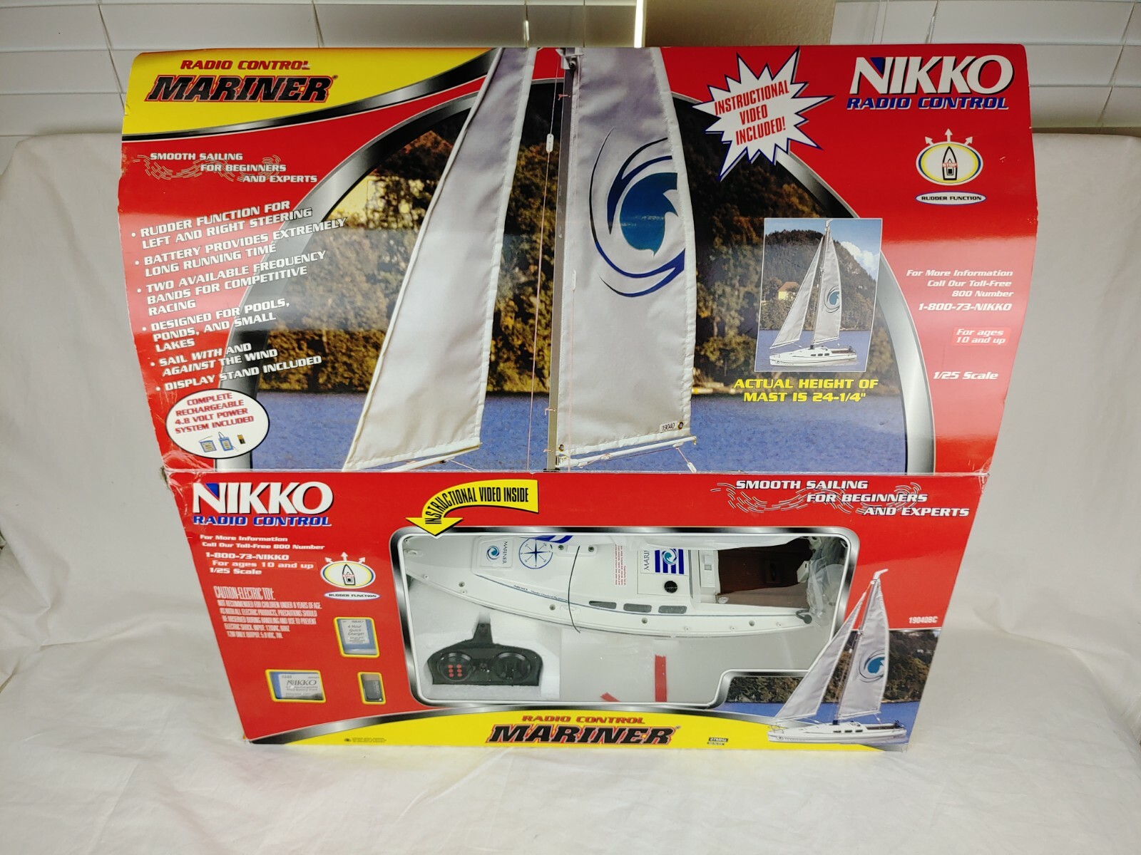 nikko mariner rc sailboat