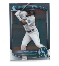 2025 Bowman Chrome Seattle Mariners Dawel Joseph Prospect card