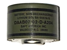 Saft America Inc BA-5567A/U Lithium Non-Rechargeable Night Vision Goggle Battery