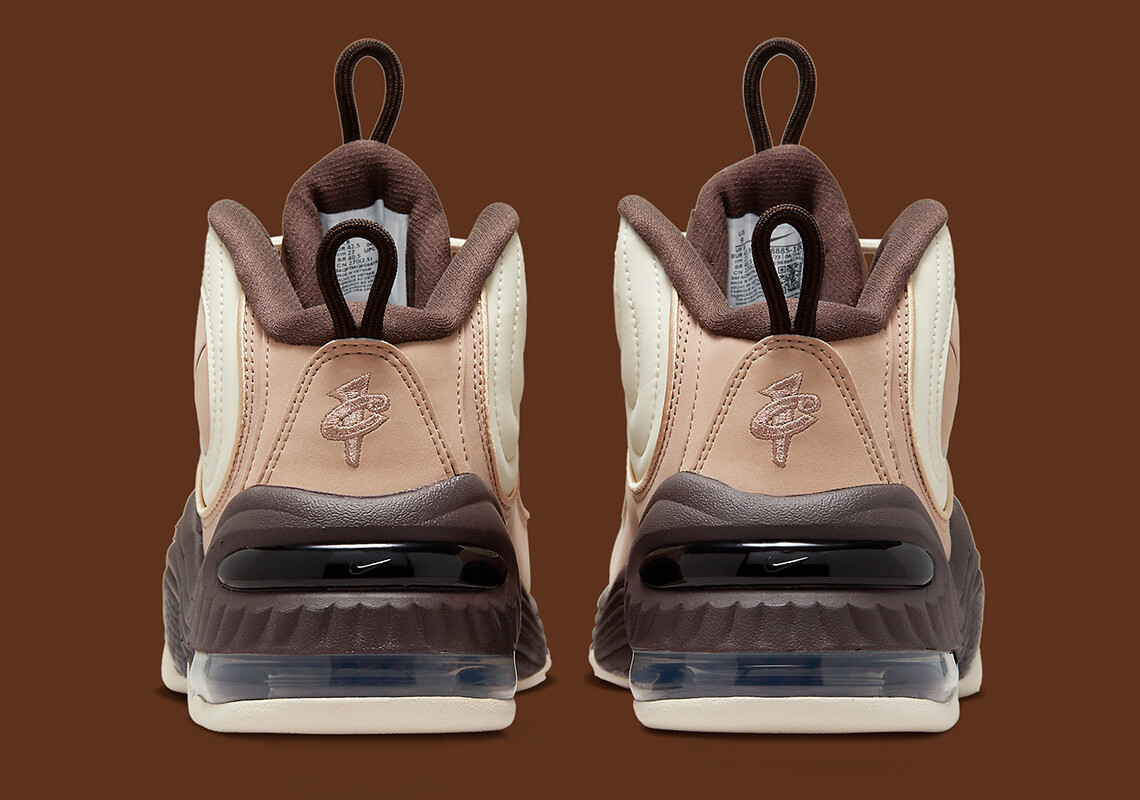 スニーカー Nike Air Penny 2 Baroque Brown COCONUT MILK FB8885-100 Nike Air Penny II 2 NAS Coconut Milk Baroque Brown Hemp