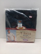 Route 66 Pocket T Shirt Black Short Sleeve Preshrunk Cotton Vintage NEW XL