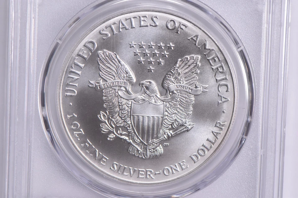 MS69 2000 Millennium Set American Silver Eagle PCGS Blue Label - Image 4 of 4